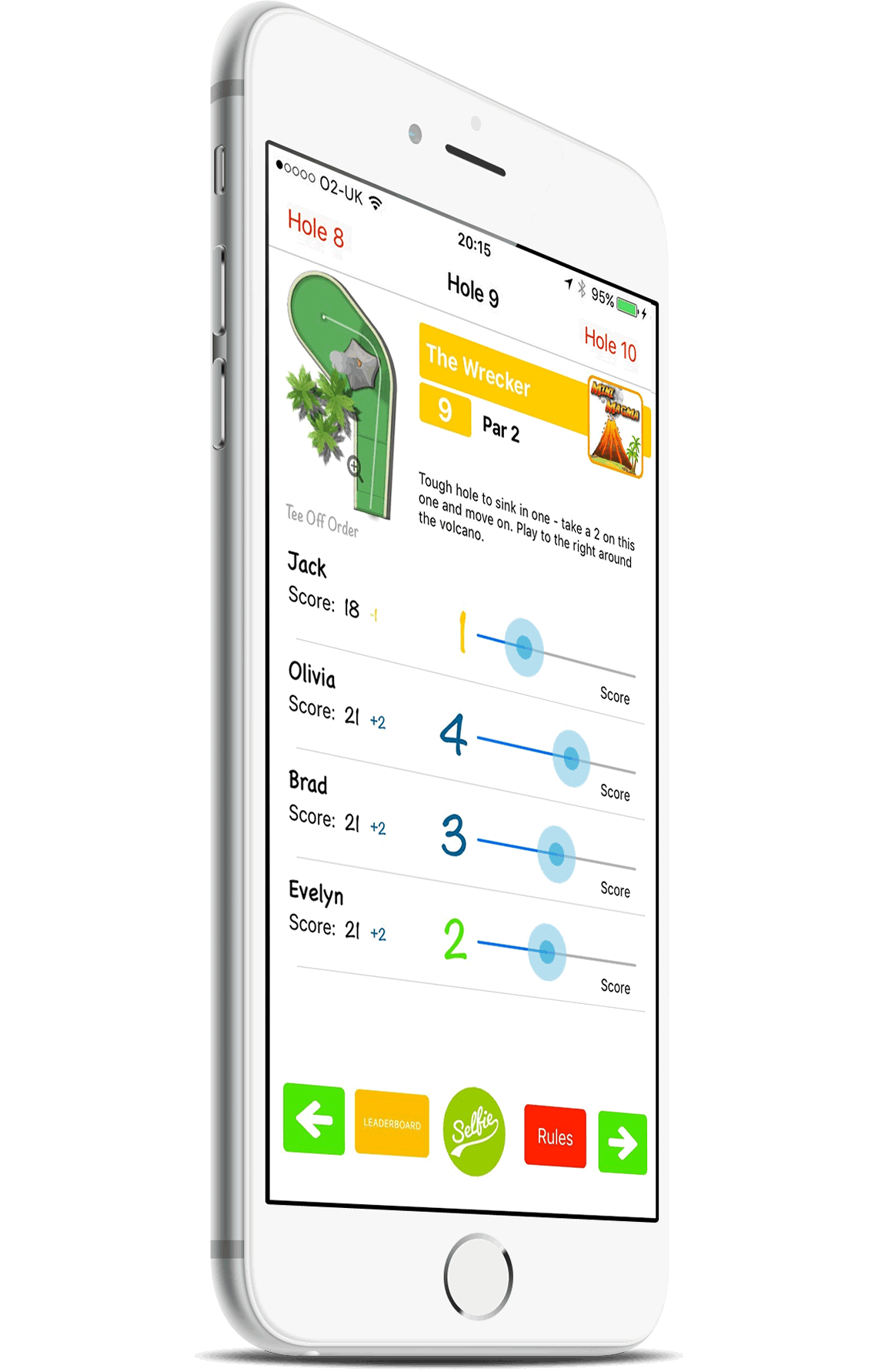 The Mini Golf App