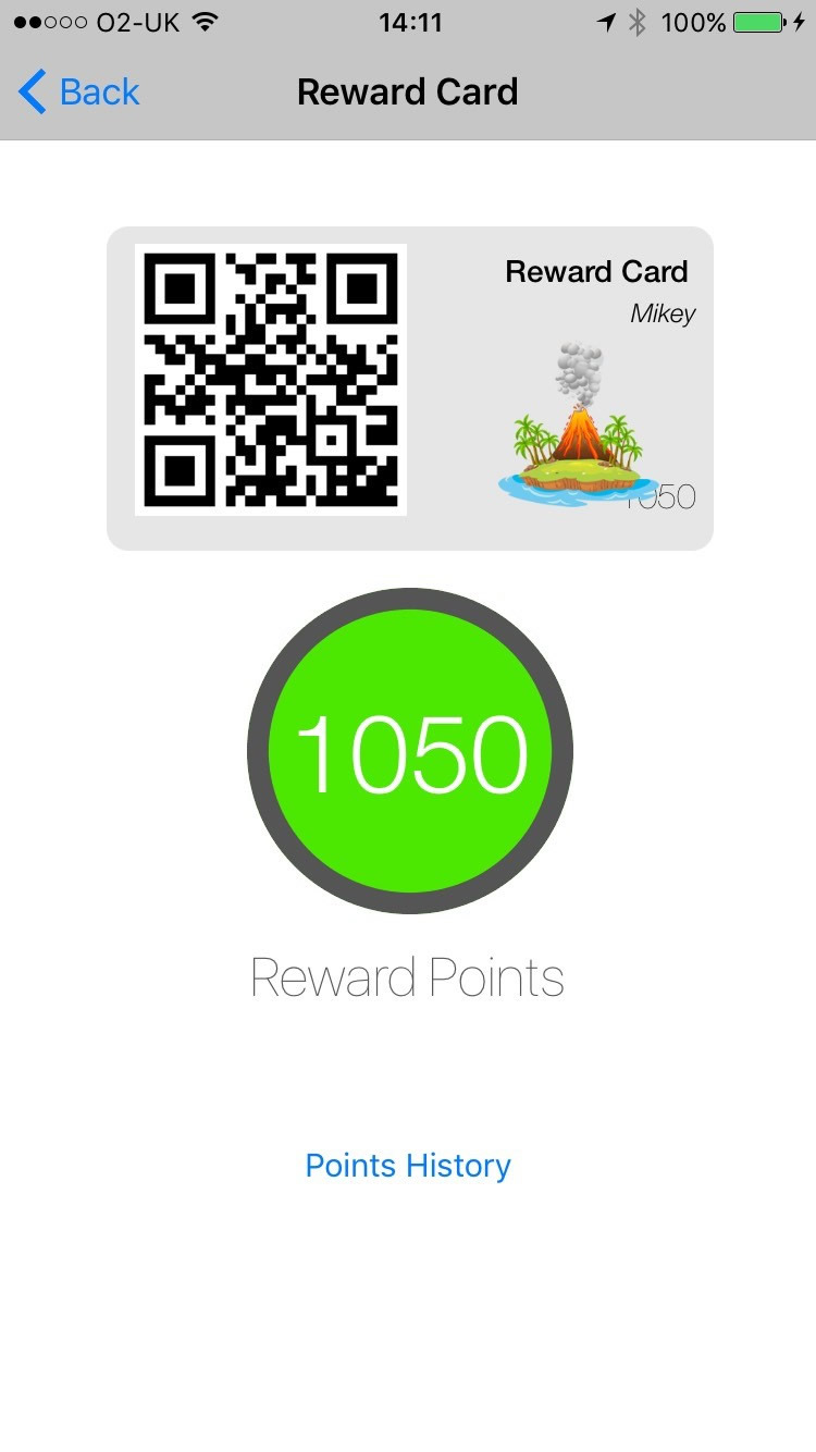 mini golf app reward card image